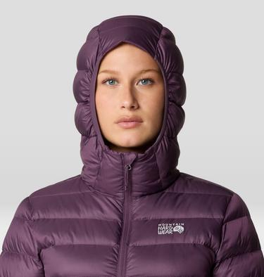 Women's Tiberondack Down Parka, Color: Dusty Purple, image 4