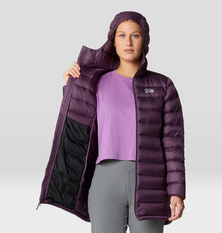 Women's Tiberondack Down Parka, Color: Dusty Purple, image 5