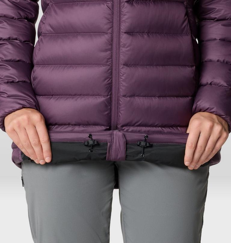 Women's Tiberondack Down Parka, Color: Dusty Purple, image 6