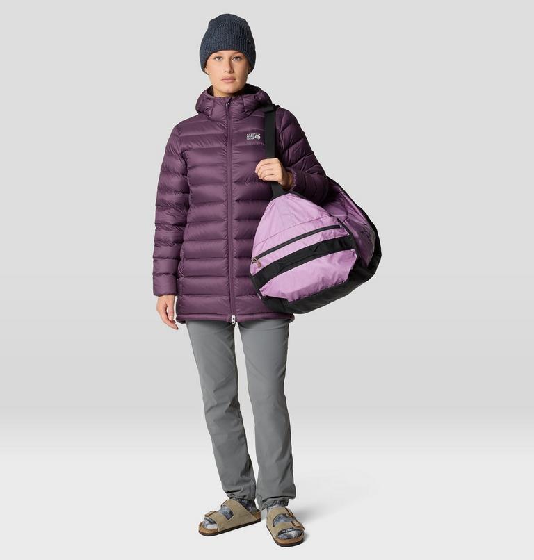 Women's Tiberondack Down Parka, Color: Dusty Purple, image 8