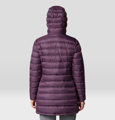 Women's Tiberondack Down Parka, Color: Dusty Purple, image 2