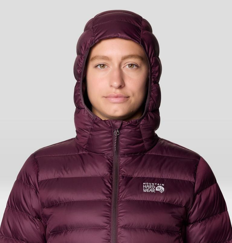 Women's Tiberondack Down Parka, Color: Blackberry, image 6