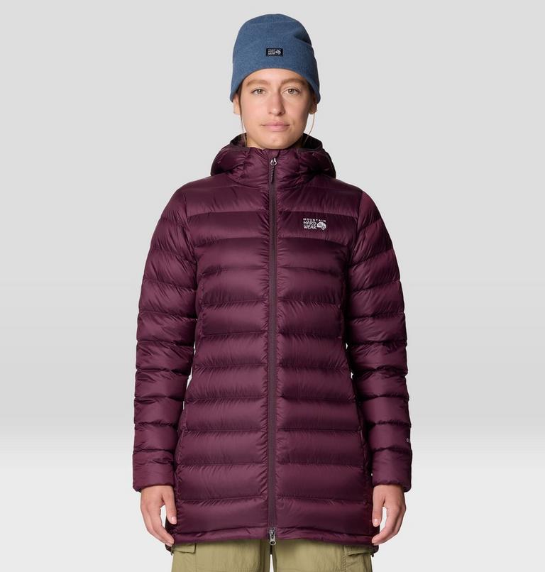 Women's Tiberondack Down Parka, Color: Blackberry, image 1