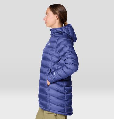 Women's Tiberondack Down Parka, Color: Lapis Dusk, image 12