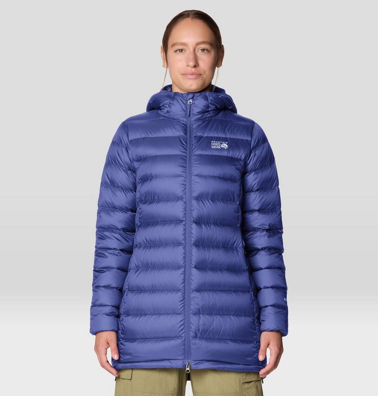 Women's Tiberondack Down Parka, Color: Lapis Dusk, image 5