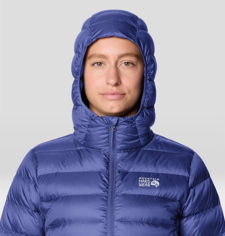 Women's Tiberondack Down Parka, Color: Lapis Dusk, image 6