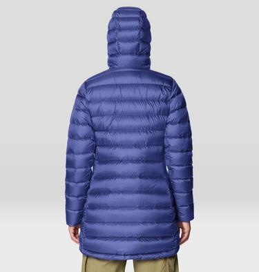 Women's Tiberondack Down Parka, Color: Lapis Dusk, image 11