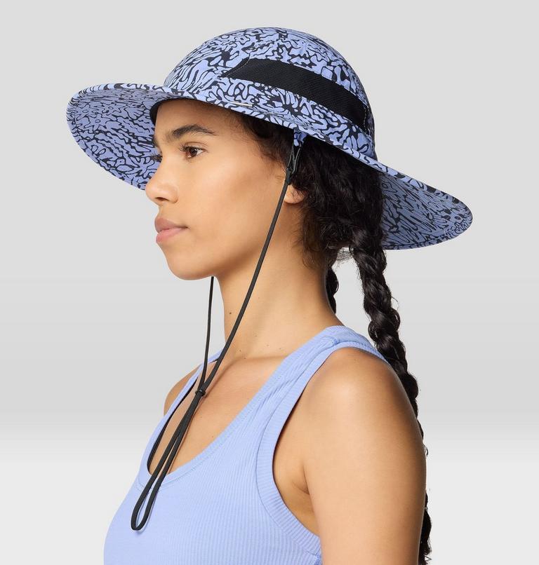 Stryder Sun Hat, Color: Light Illusion Forager Print, image 8