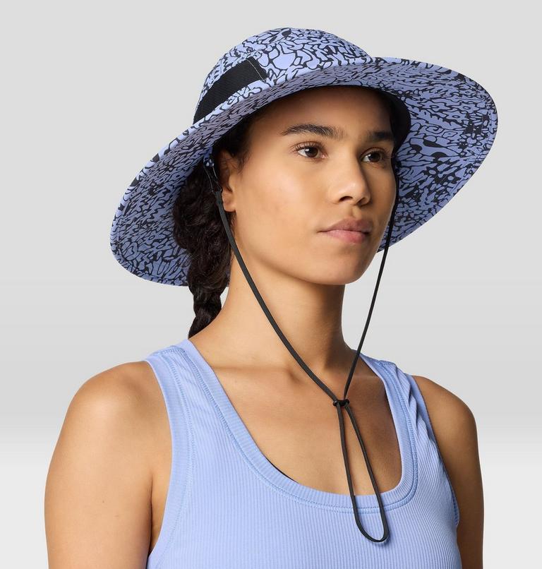 Stryder Sun Hat, Color: Light Illusion Forager Print, image 10