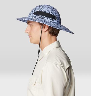 Stryder Sun Hat, Color: Light Illusion Forager Print, image 4