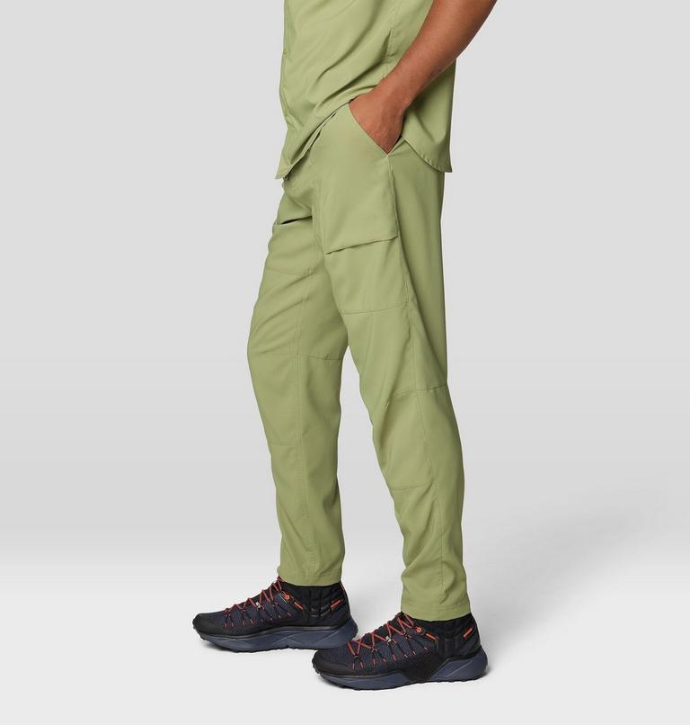 Men's Trail Sender Pant, Color: Light Cactus, image 5