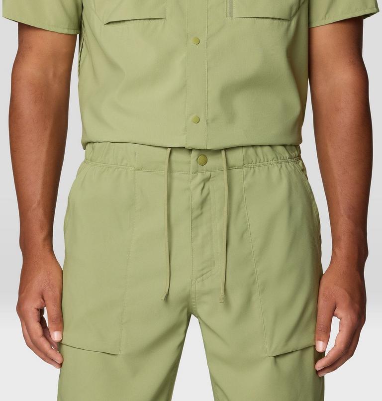 Men's Trail Sender Pant, Color: Light Cactus, image 6