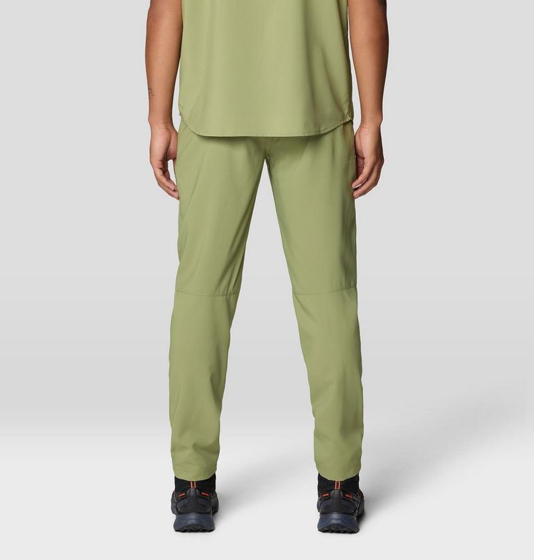 Men's Trail Sender Pant, Color: Light Cactus, image 4