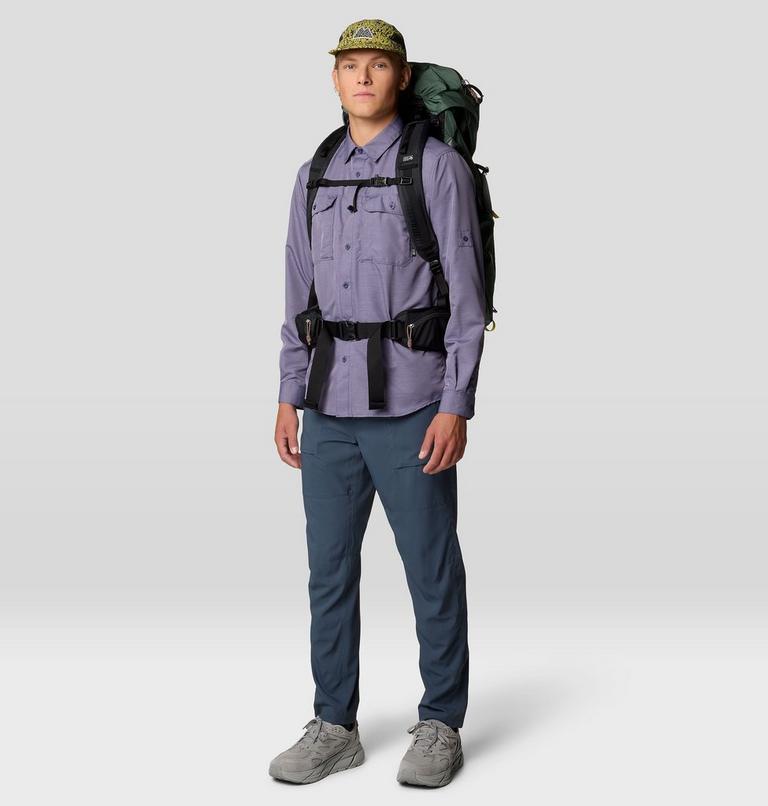 Men's Trail Sender Pant, Color: Moon Blue, image 2
