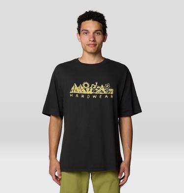 Men's MHW Sun Stash Collab Short Sleeve, Color: Stealth Grey, image 1