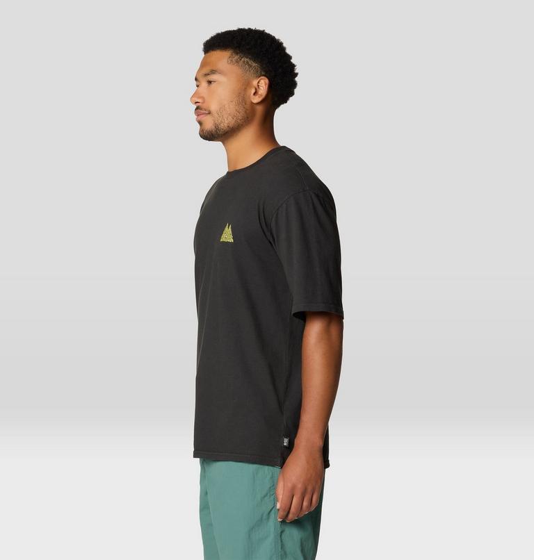 Men's MHW Mountains Collab Short Sleeve, Color: Stealth Grey, image 4