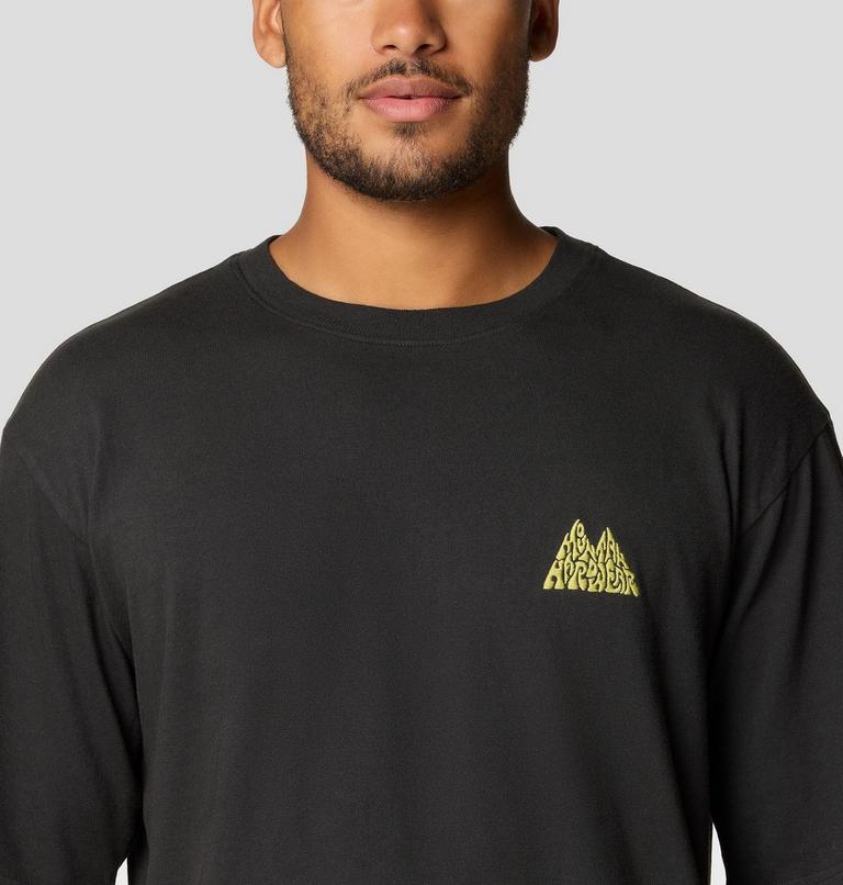 Men's MHW Mountains Collab Short Sleeve, Color: Stealth Grey, image 5