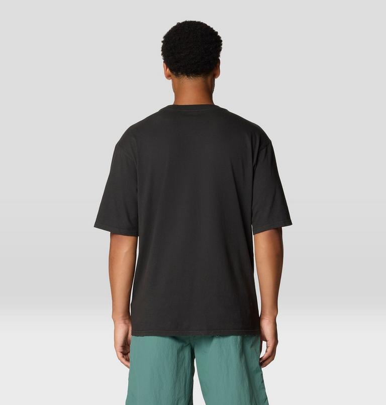 Men's MHW Mountains Collab Short Sleeve, Color: Stealth Grey, image 3