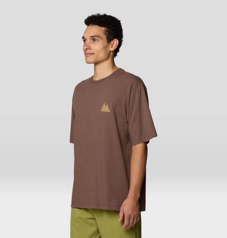 Men's MHW Mountains Collab Short Sleeve, Color: Carob, image 5