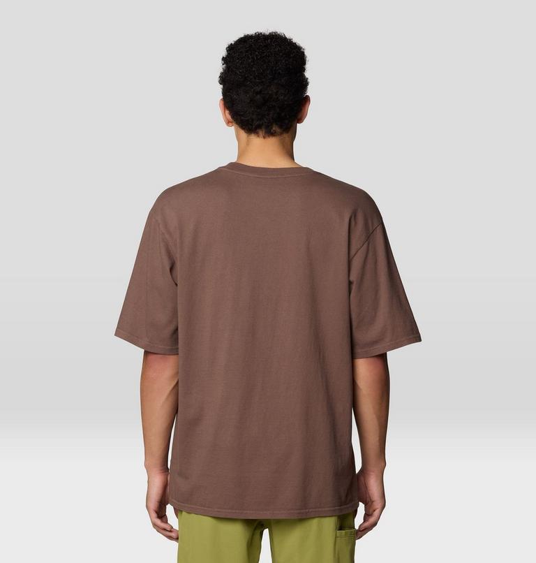 Men's MHW Mountains Collab Short Sleeve, Color: Carob, image 2