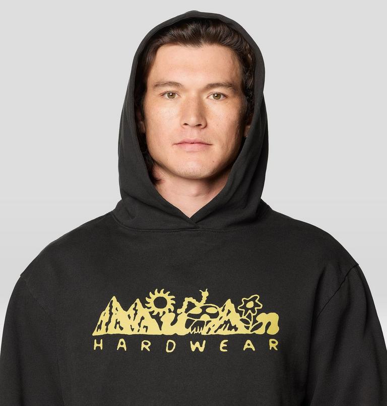 Men's MHW Mountains Collab Hoody, Color: Stealth Grey, image 4