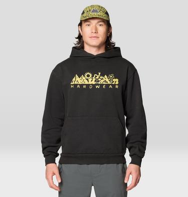 Men's MHW Mountains Collab Hoody, Color: Stealth Grey, image 5