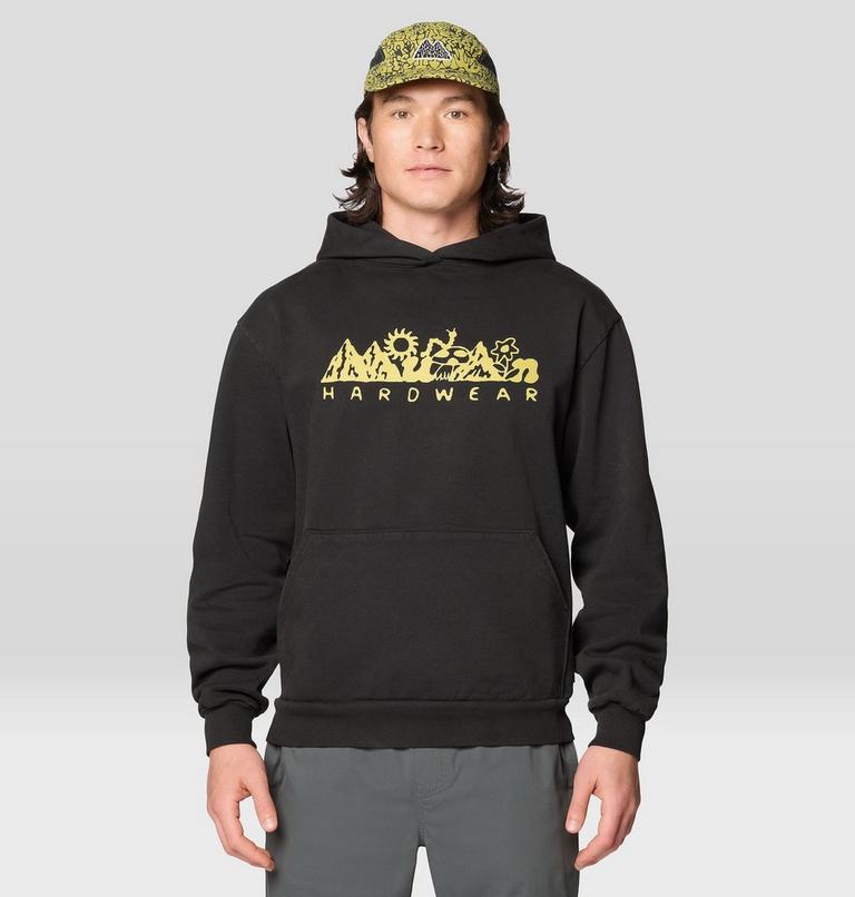 Men's MHW Mountains Collab Hoody, Color: Stealth Grey, image 1