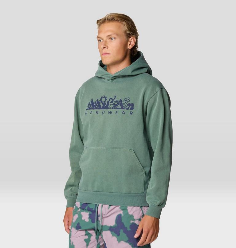 Men's MHW Mountains Collab Hoody, Color: Blue Pine, image 4
