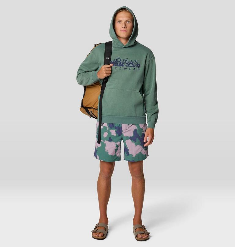 Men's MHW Mountains Collab Hoody, Color: Blue Pine, image 2