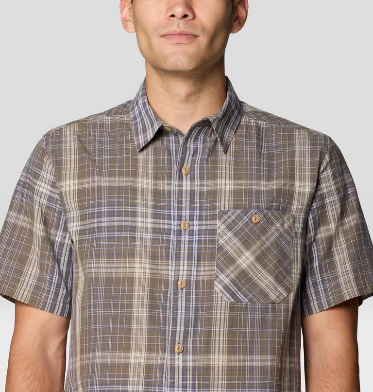 Men's Cottonwood Lite Short Sleeve Shirt, Color: Tierra Friction Plaid, image 5