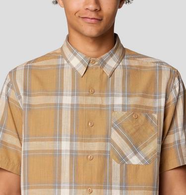 Men's Cottonwood Lite Short Sleeve Shirt, Color: Buck Convoy Plaid, image 12