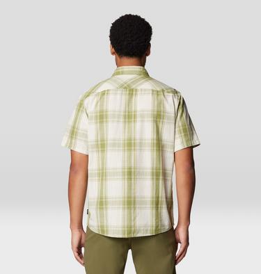 Men's Cottonwood Lite Short Sleeve Shirt, Color: Light Cactus Convoy Plaid, image 7