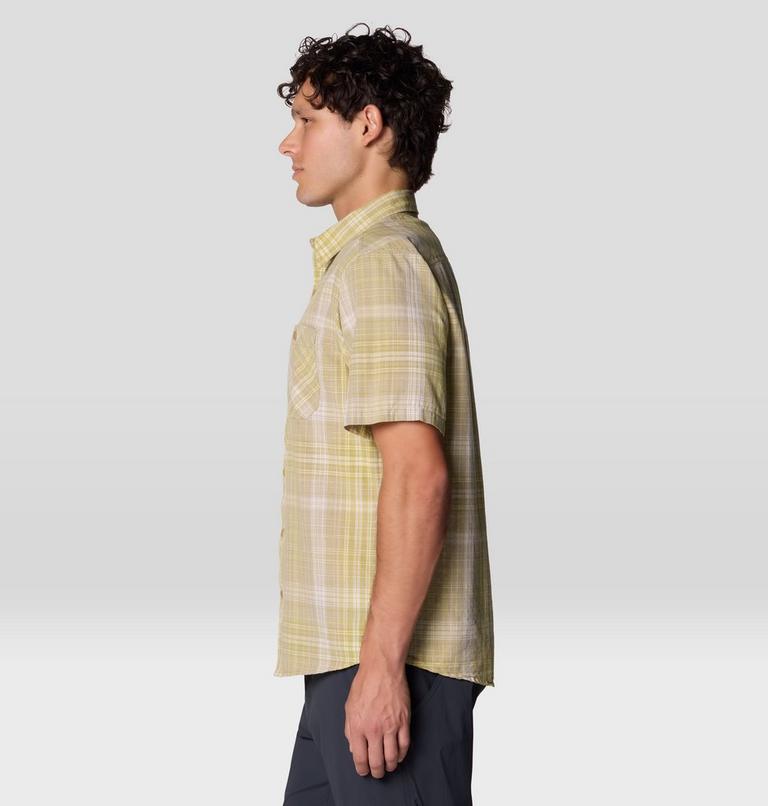 Men's Cottonwood Lite Short Sleeve Shirt, Color: Lucky Chard Friction Plaid, image 3