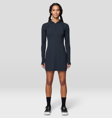 Women's Crater Lake Dress, Color: Black, image 1