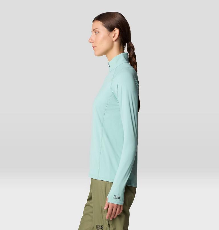 Women's Crater Lake 1/2 Zip, Color: Mineral Spring, image 4
