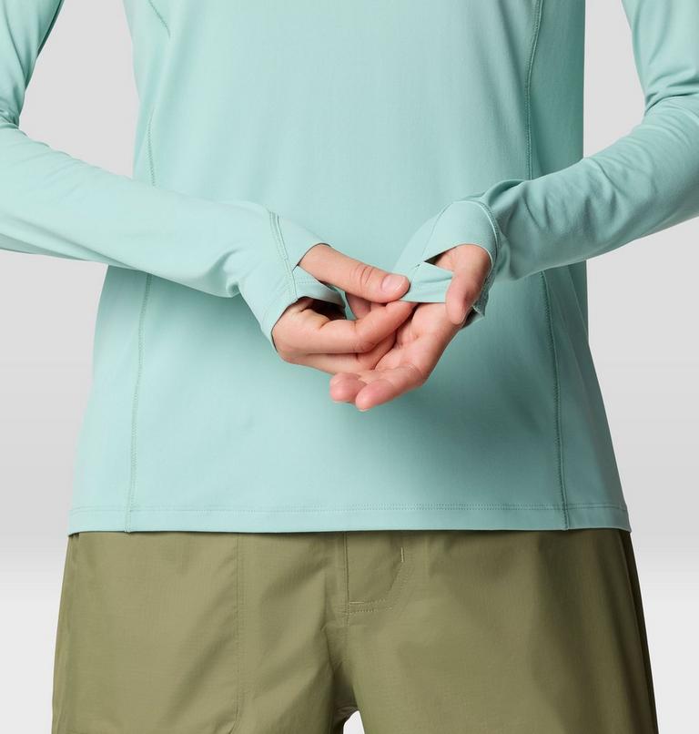 Women's Crater Lake 1/2 Zip, Color: Mineral Spring, image 6