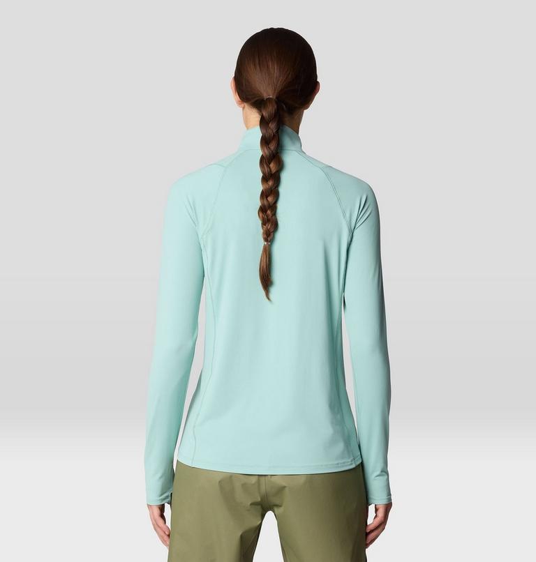 Women's Crater Lake 1/2 Zip, Color: Mineral Spring, image 3