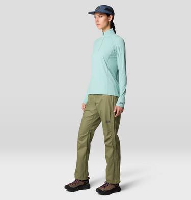 Women's Crater Lake 1/2 Zip, Color: Mineral Spring, image 2