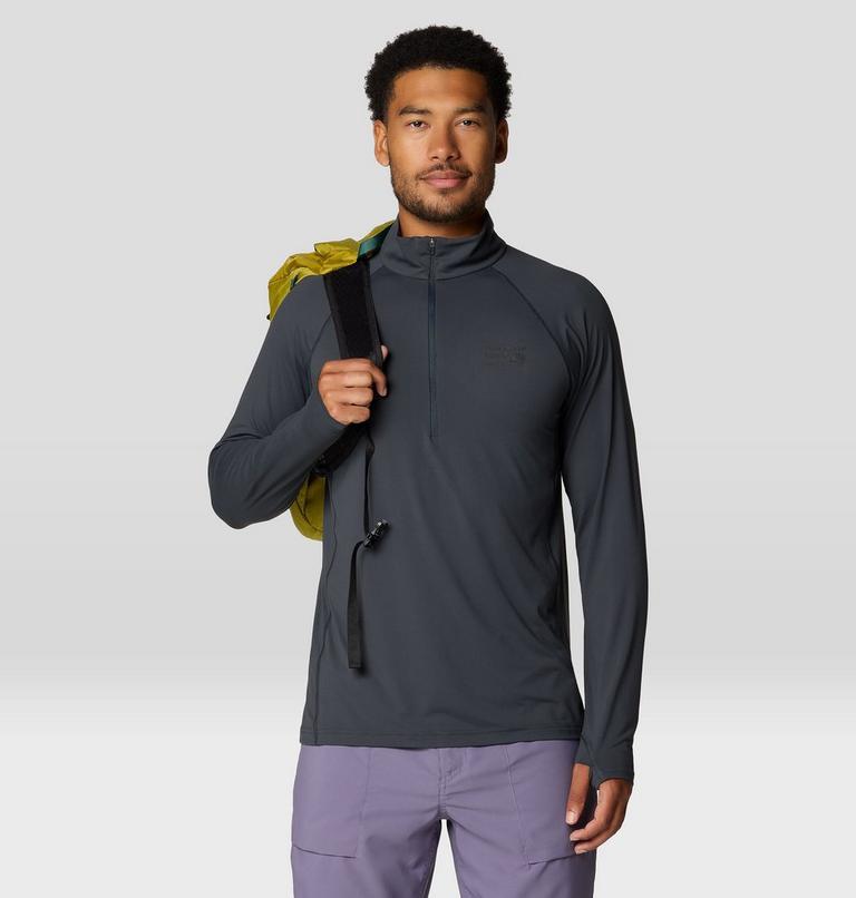 Crater Lake à demi-zip, Color: Dark Storm, image 2