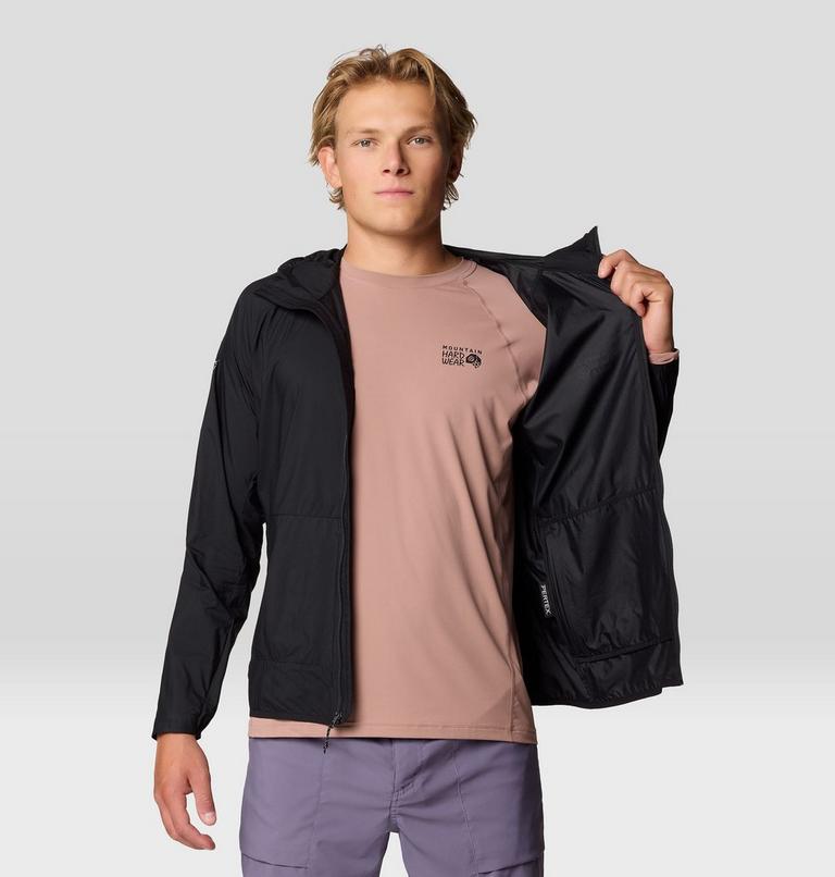 Men's Kor AirShell Hoody, Color: Black, image 10