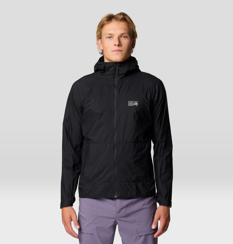 Men's Kor AirShell Hoody, Color: Black, image 1