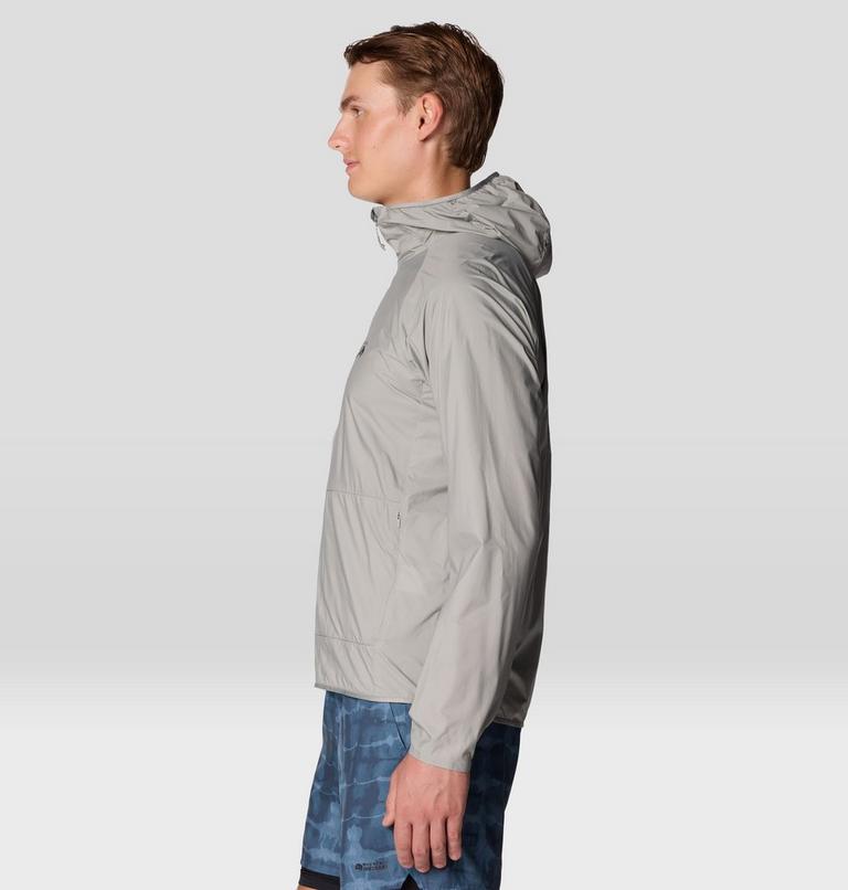 Men's Kor AirShell Hoody, Color: Half Moon Grey, image 4