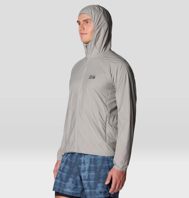 Men's Kor AirShell Hoody, Color: Half Moon Grey, image 5