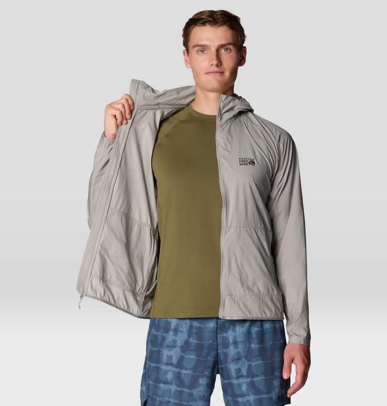 Men's Kor AirShell Hoody, Color: Half Moon Grey, image 8