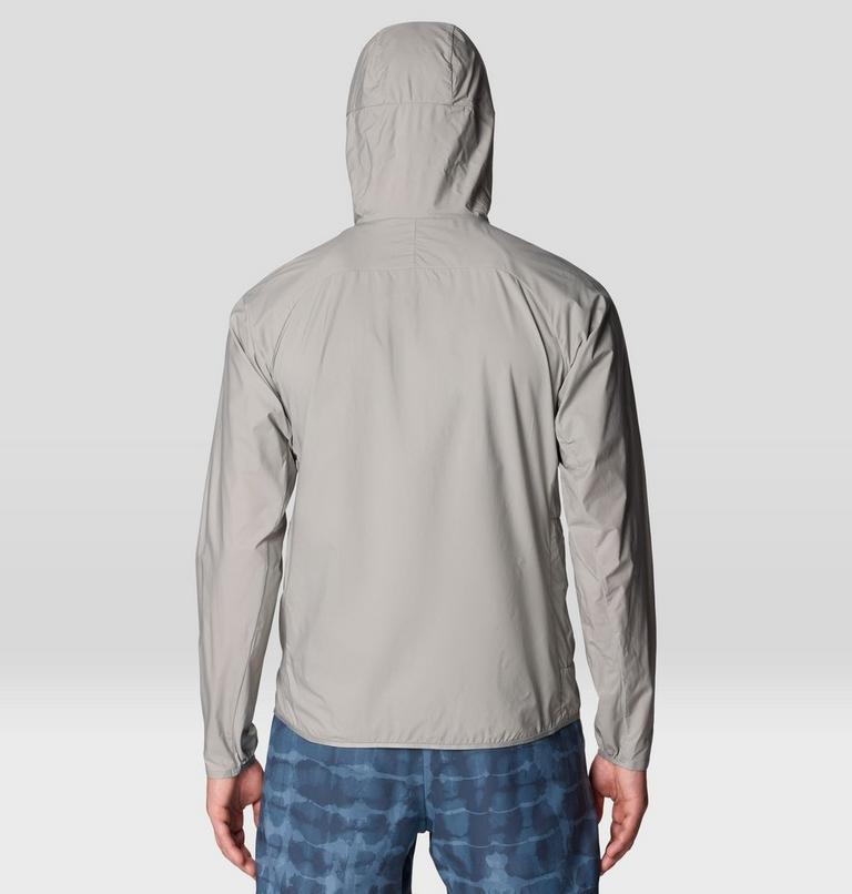 Men's Kor AirShell Hoody, Color: Half Moon Grey, image 3