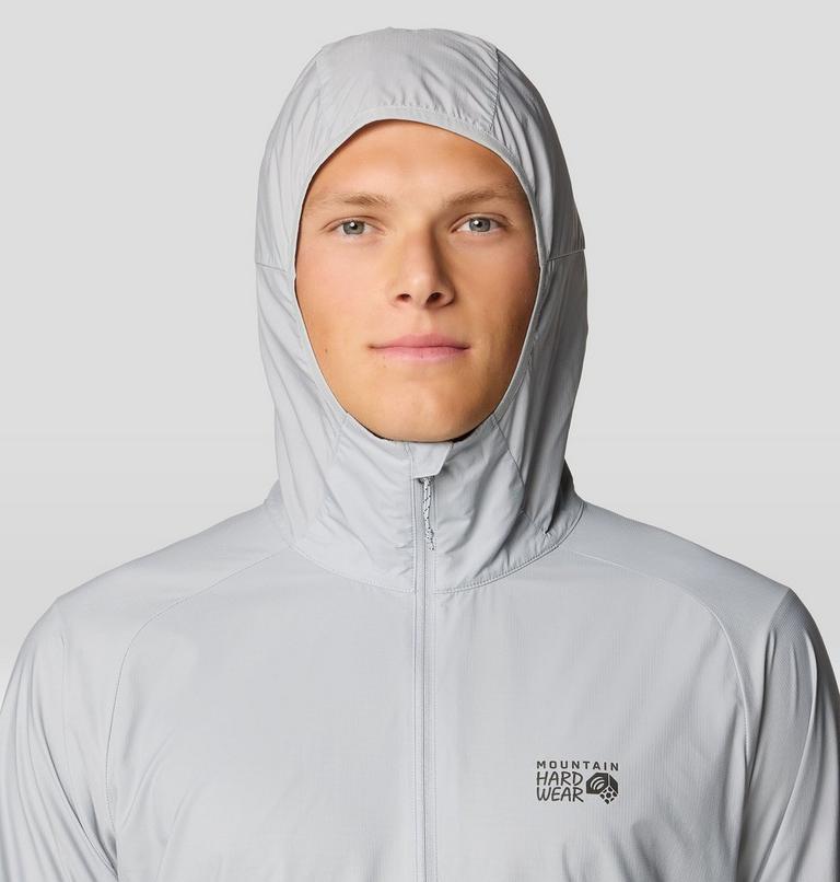 Men's Kor AirShell Hoody, Color: Glacial, image 4