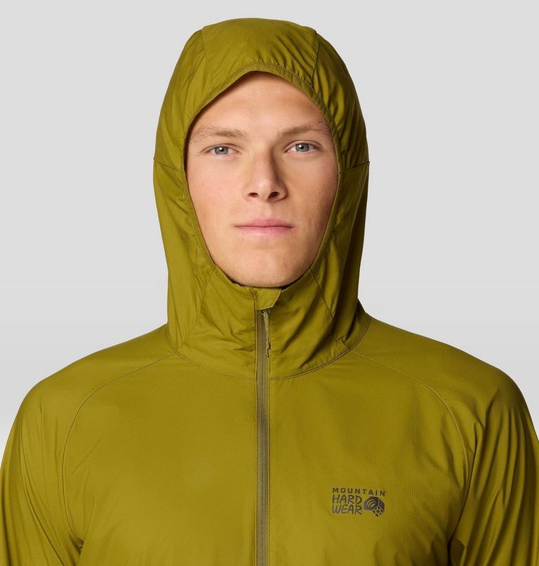 Men's Kor AirShell Hoody, Color: Vetiver, image 5
