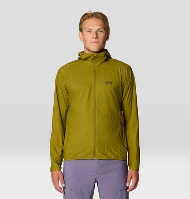 Men's Kor AirShell Hoody, Color: Vetiver, image 1