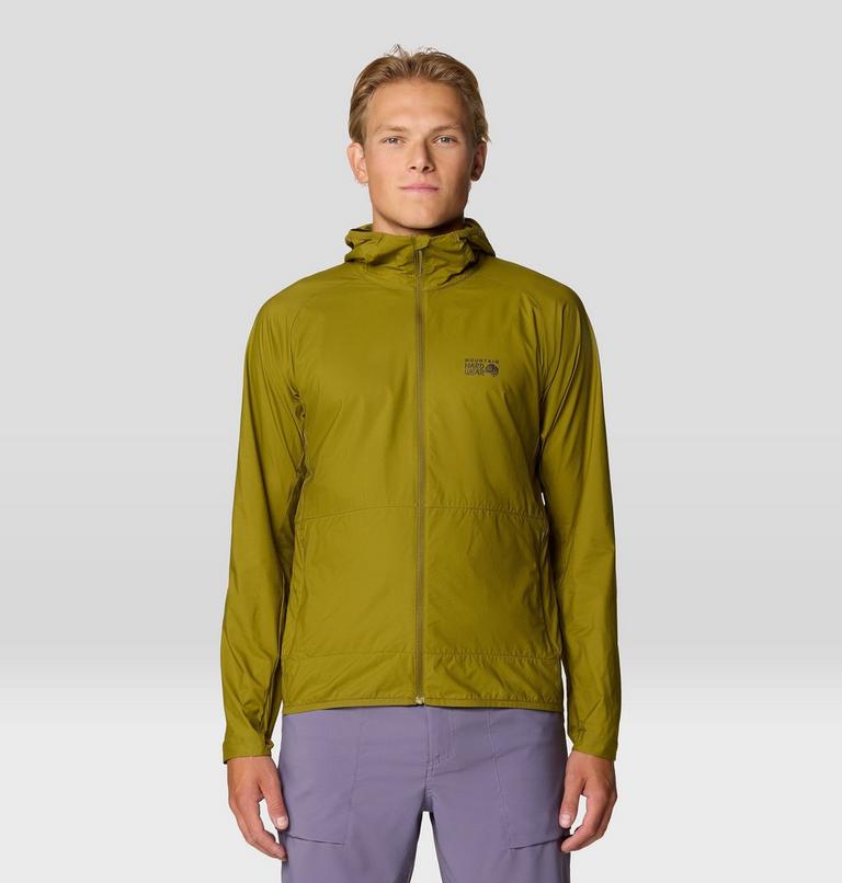 Men's Kor AirShell Hoody, Color: Vetiver, image 1