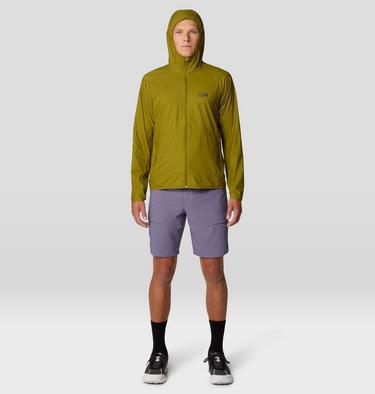 Men's Kor AirShell Hoody, Color: Vetiver, image 2